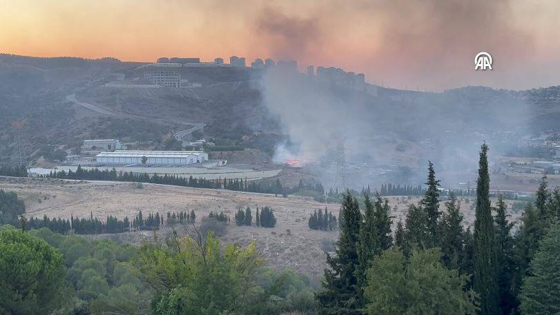 İzmir'de katı atık depolama sahasında çıkan yangın söndürüldü 16